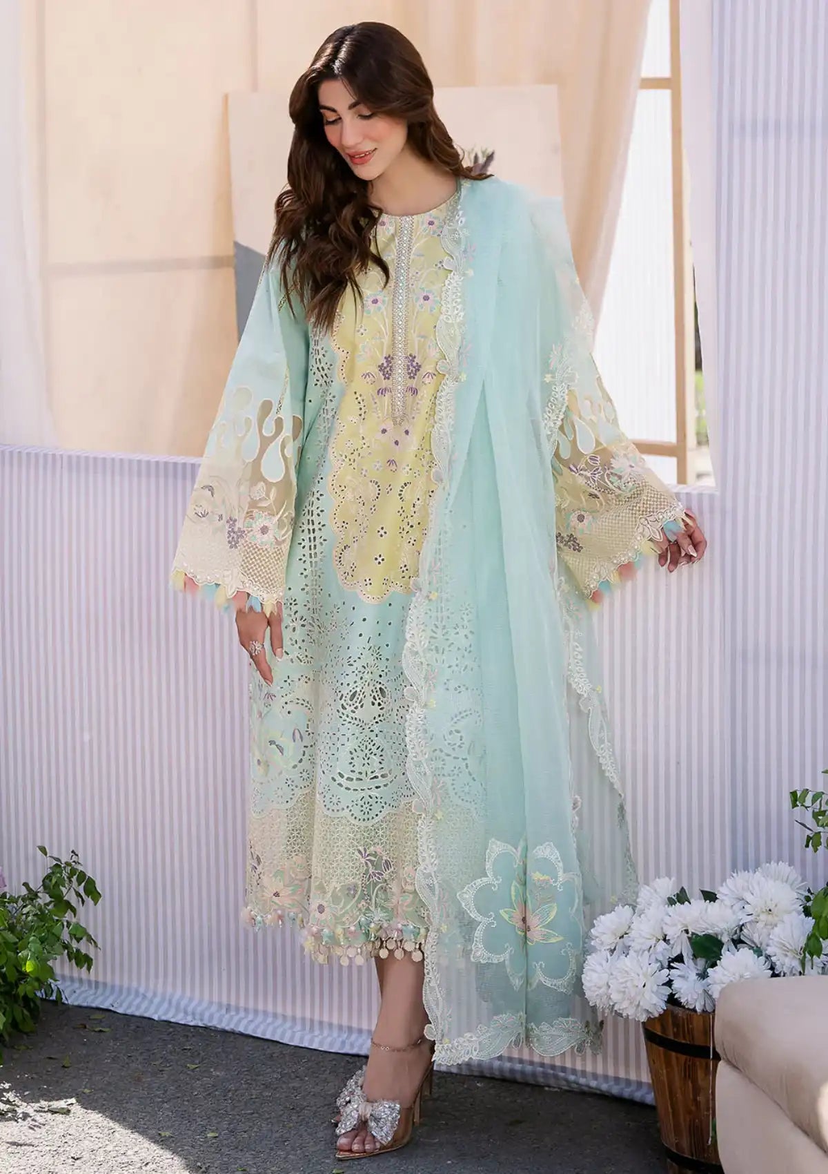 Bin Ilyas Clara Luxury Lawn 3PC - FS5560