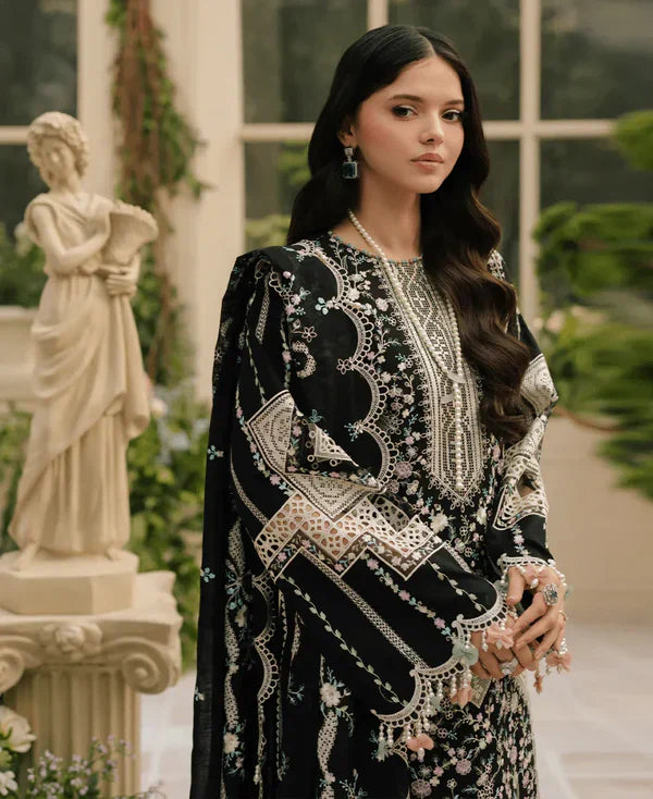 Fareesa Luxury Lawn Embroidered 3 PC FS5060