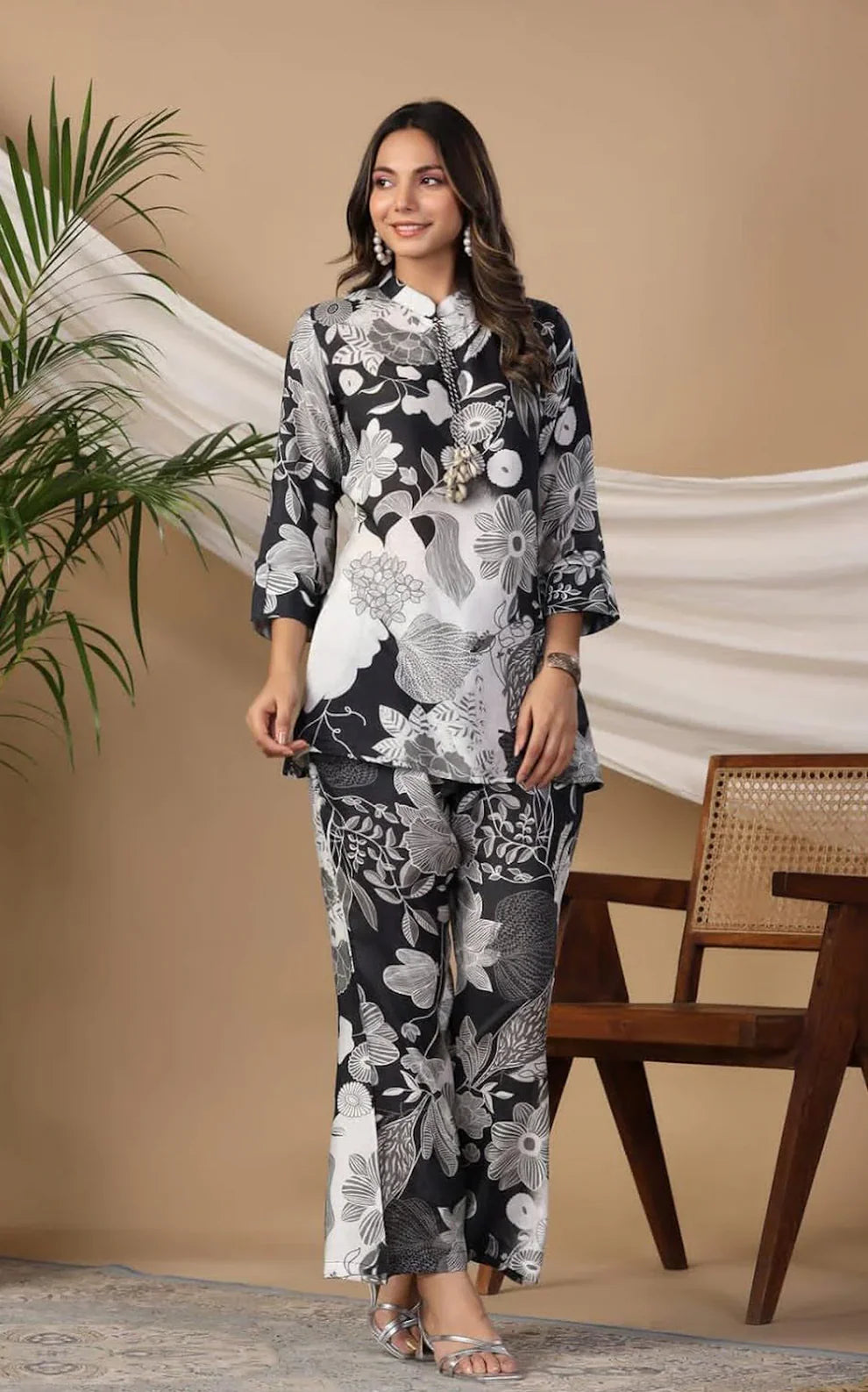 Sapphire - Summer 2PC Lawn Digital Printed Dress [HE]