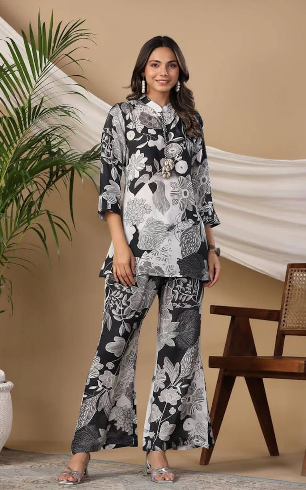 Sapphire - Summer 2PC Lawn Digital Printed Dress [HE]