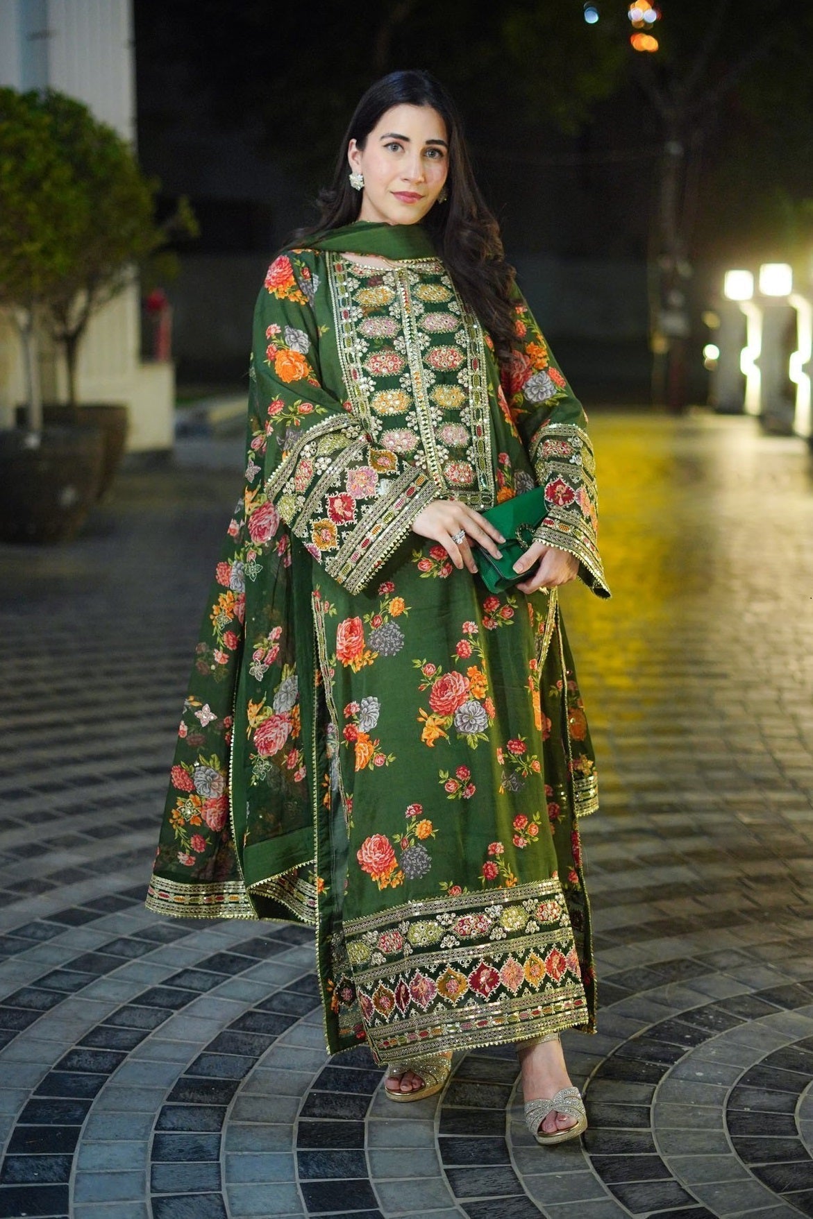 Luxury Silk 3 Piece Unstitched 262