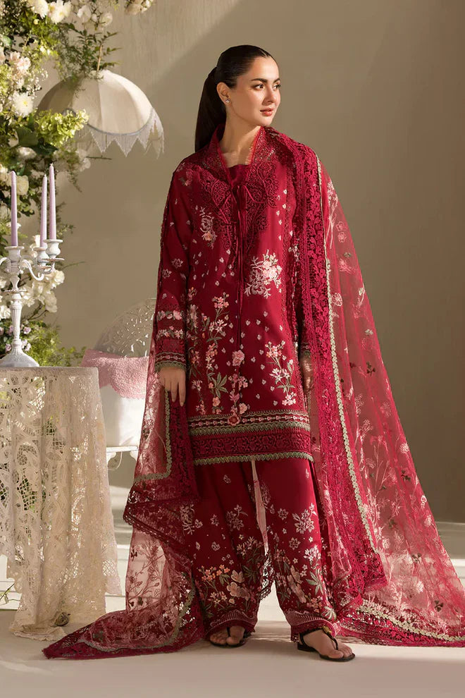 3PC Lawn Embroidered Suit - FS2097