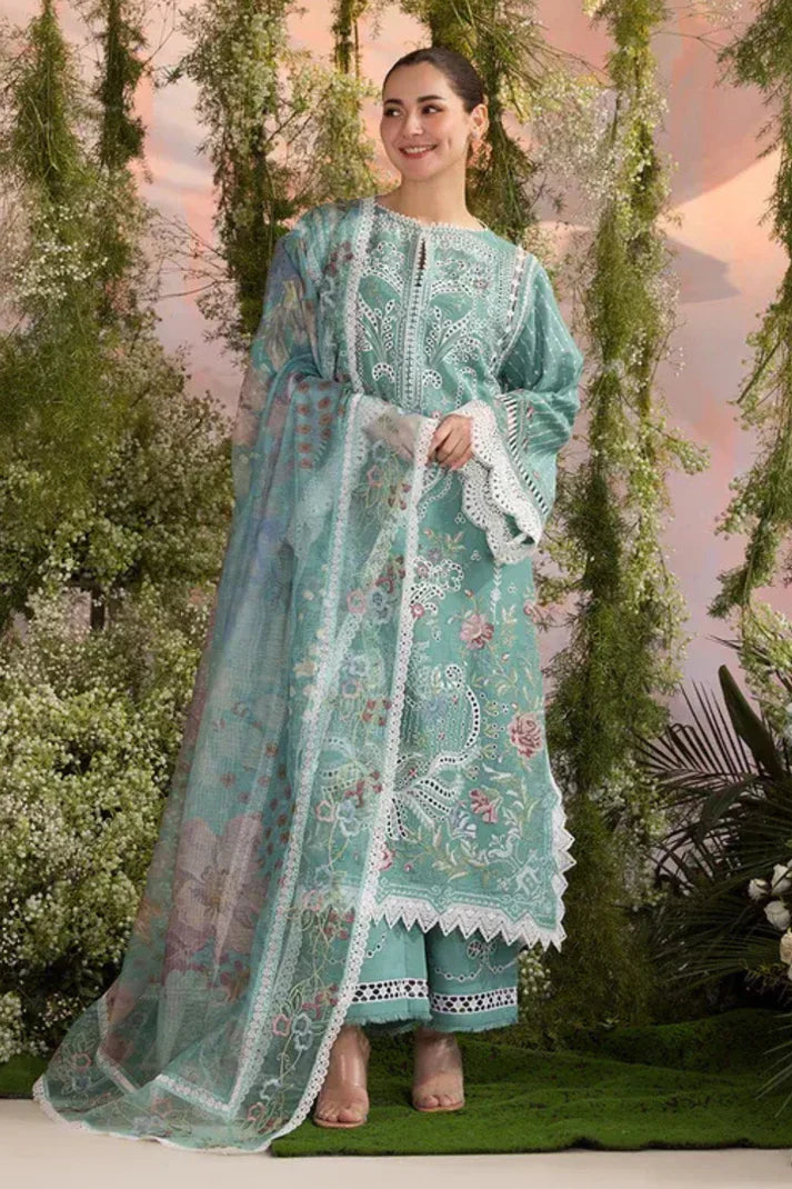 Embroidered Lawn Unstitched 3PC Set | FS3150