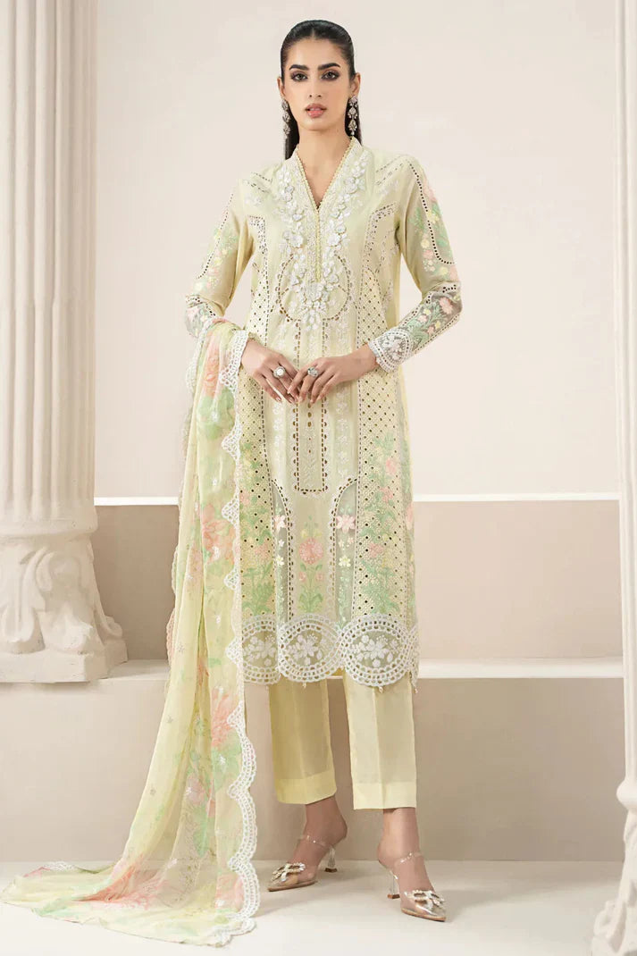 Embroidered Lawn Unstitched 3PC Set | FS3157