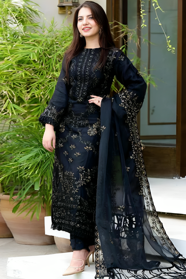 Lawn 3PC Embroidered 1020