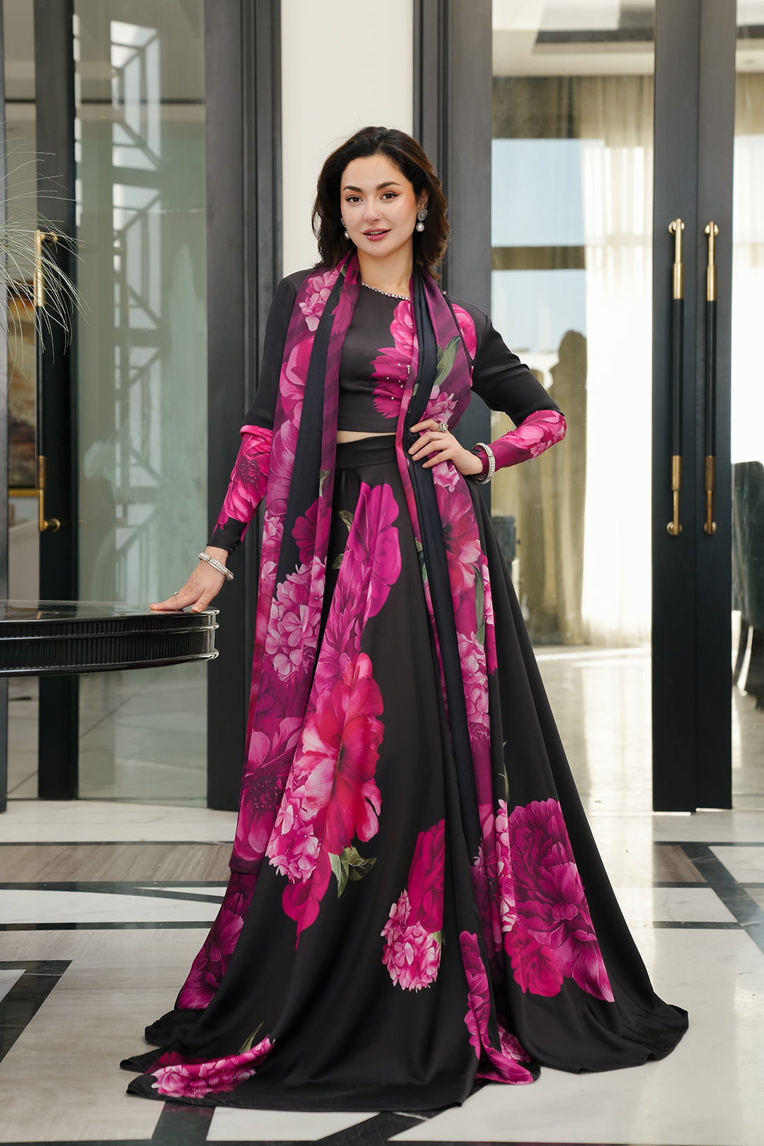 Silk 3PC Digital Printed-108