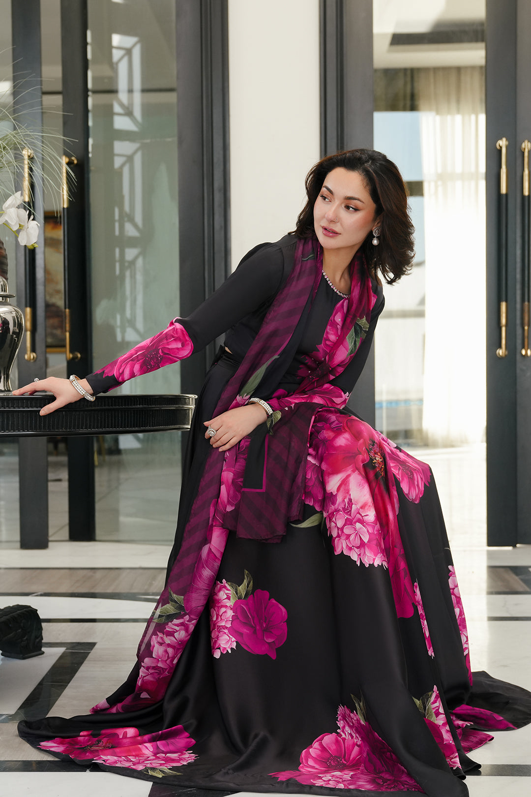 Silk 3PC Digital Printed-108