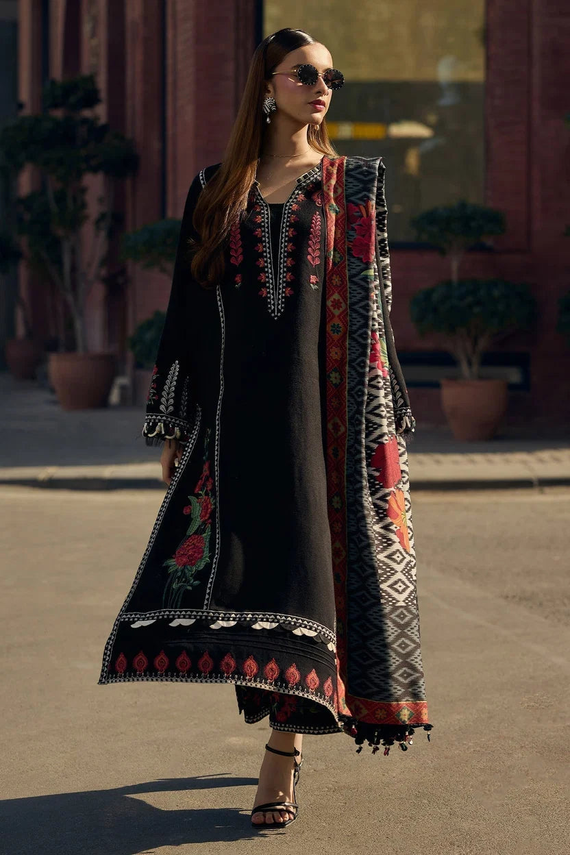 Embroidered Lawn 3 Piece Unstitched Dress (SS 5087)