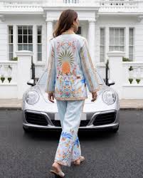Pastel Floral 2-Piece Unstitched Lawn Suit (HE)