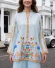 Pastel Floral 2-Piece Unstitched Lawn Suit (HE)