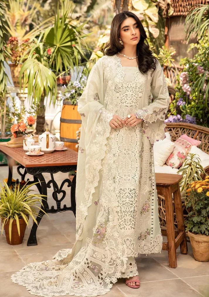 Signature Embroidered Lawn Unstitched Winter Suit | 3PC FS3136