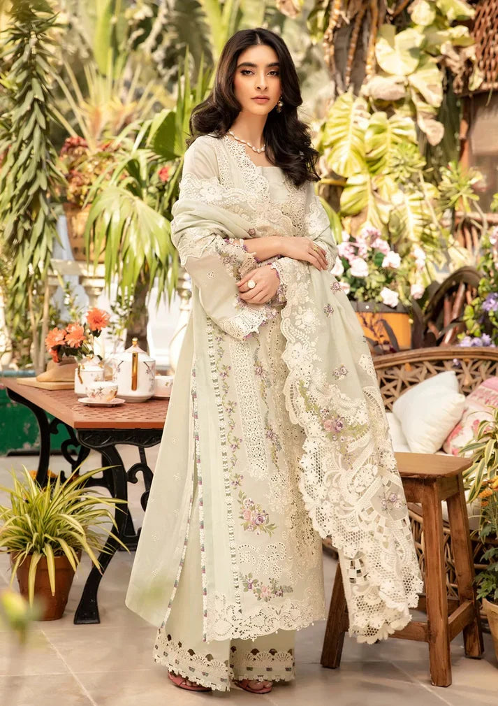 Signature Embroidered Lawn Unstitched Winter Suit | 3PC FS3136