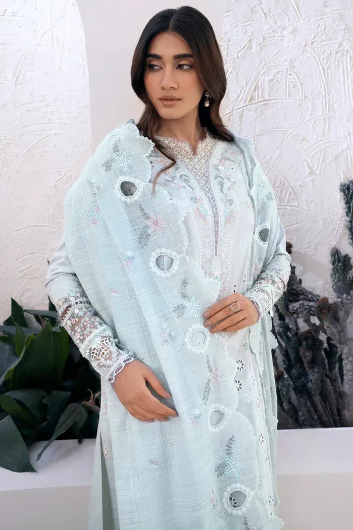 Embroidered Lawn Unstitched 3PC Set | FS3155