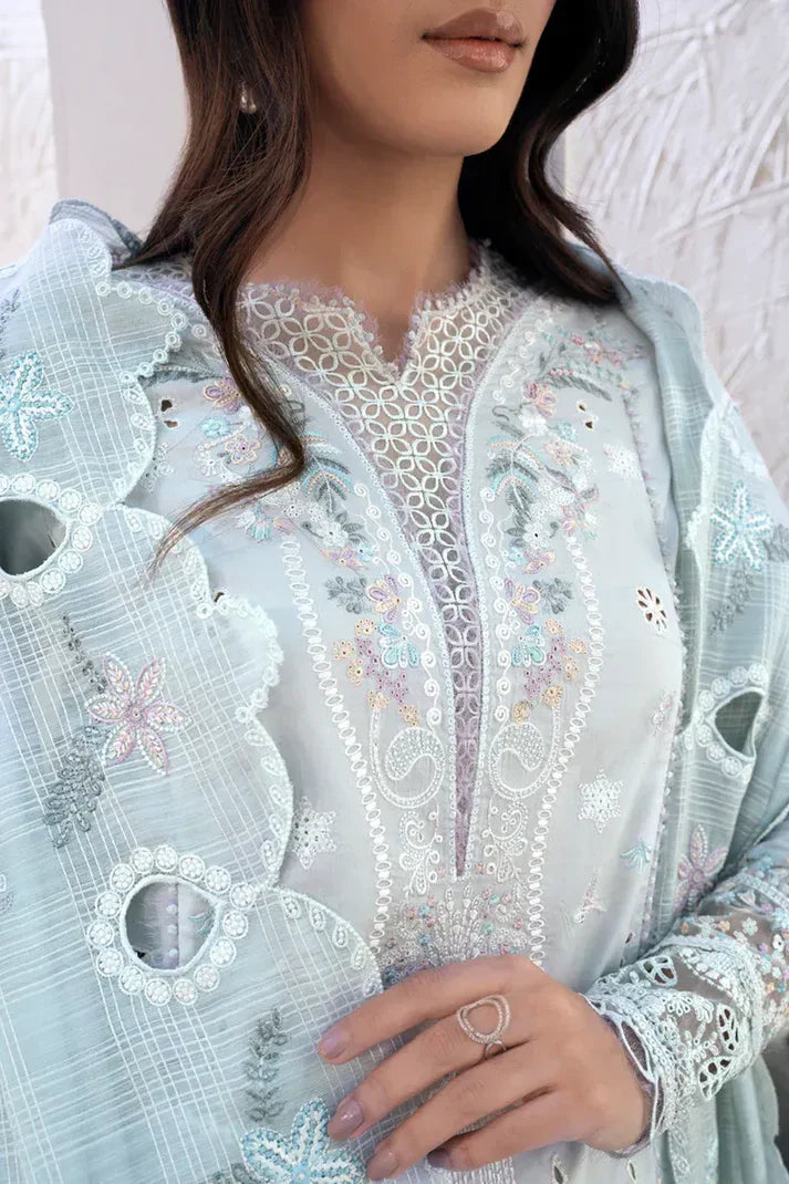 Embroidered Lawn Unstitched 3PC Set | FS3155