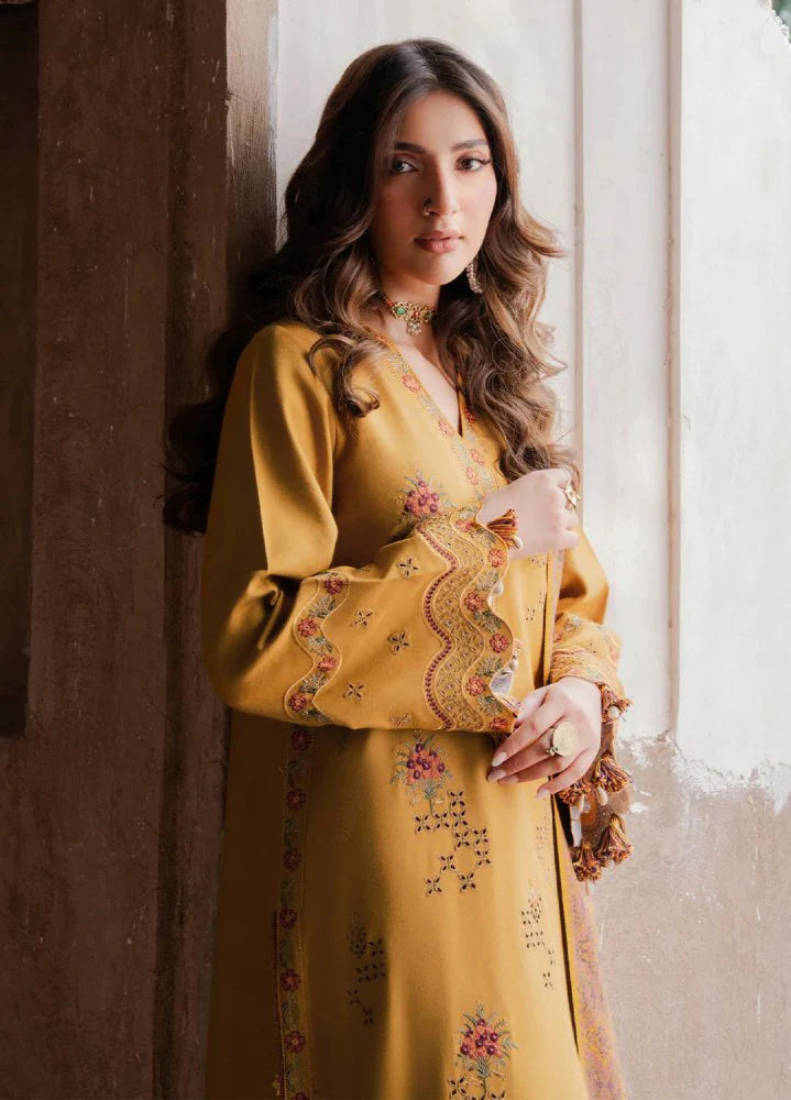 Luxury Lawn Chikankari Embroidered With Digital Printed Jacquard Dupatta-SS5044