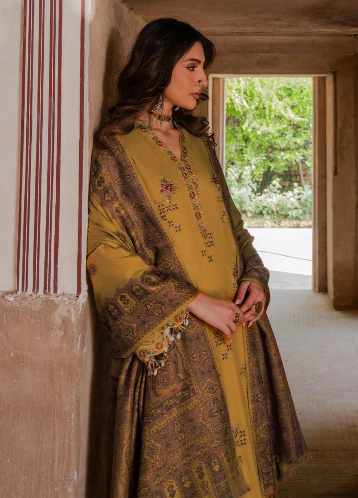 Luxury Lawn Chikankari Embroidered With Digital Printed Jacquard Dupatta-SS5044