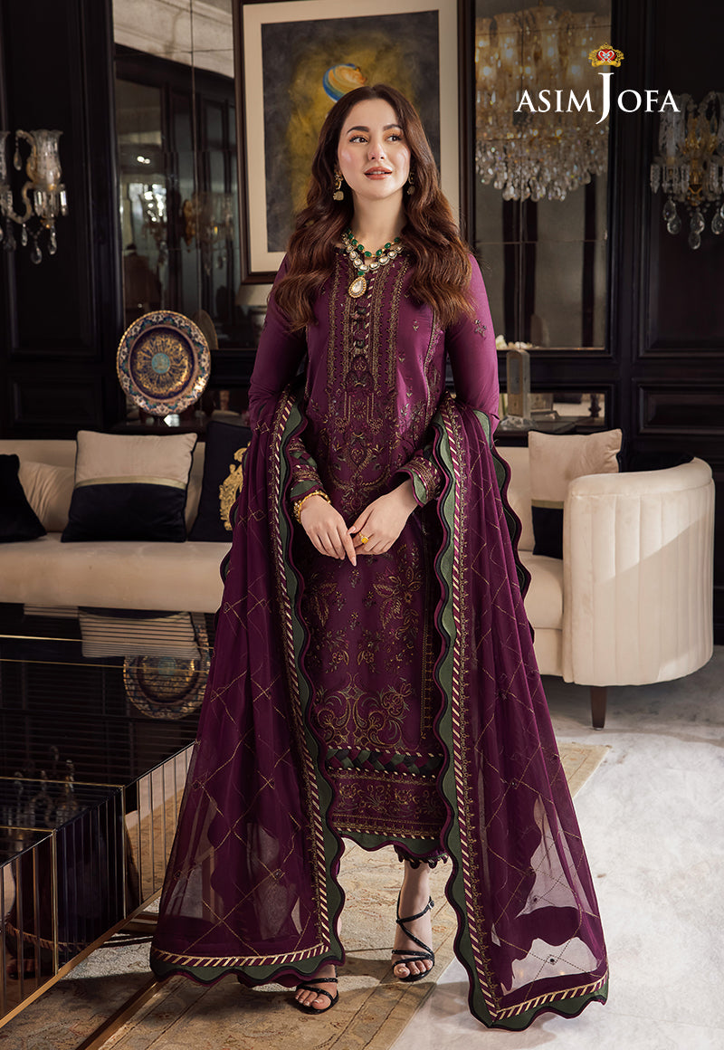 Dhanak 3PC Embroidered With Dhanak Embroidered Dupatta 668