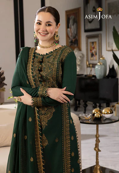 Lawn 3PC Embroidered With Chiffon Embroidered Dupatta-L 5022