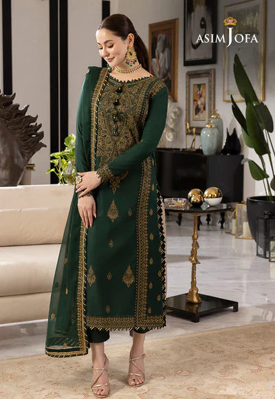 Lawn 3PC Embroidered With Chiffon Embroidered Dupatta-L 5022
