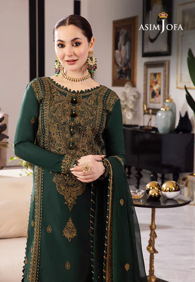 Lawn 3PC Embroidered With Chiffon Embroidered Dupatta-L 5022