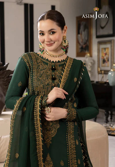 Lawn 3PC Embroidered With Chiffon Embroidered Dupatta-L 5022