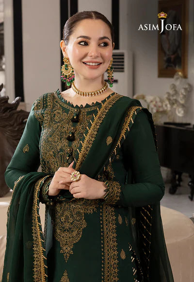 Lawn 3PC Embroidered With Chiffon Embroidered Dupatta-L 5022