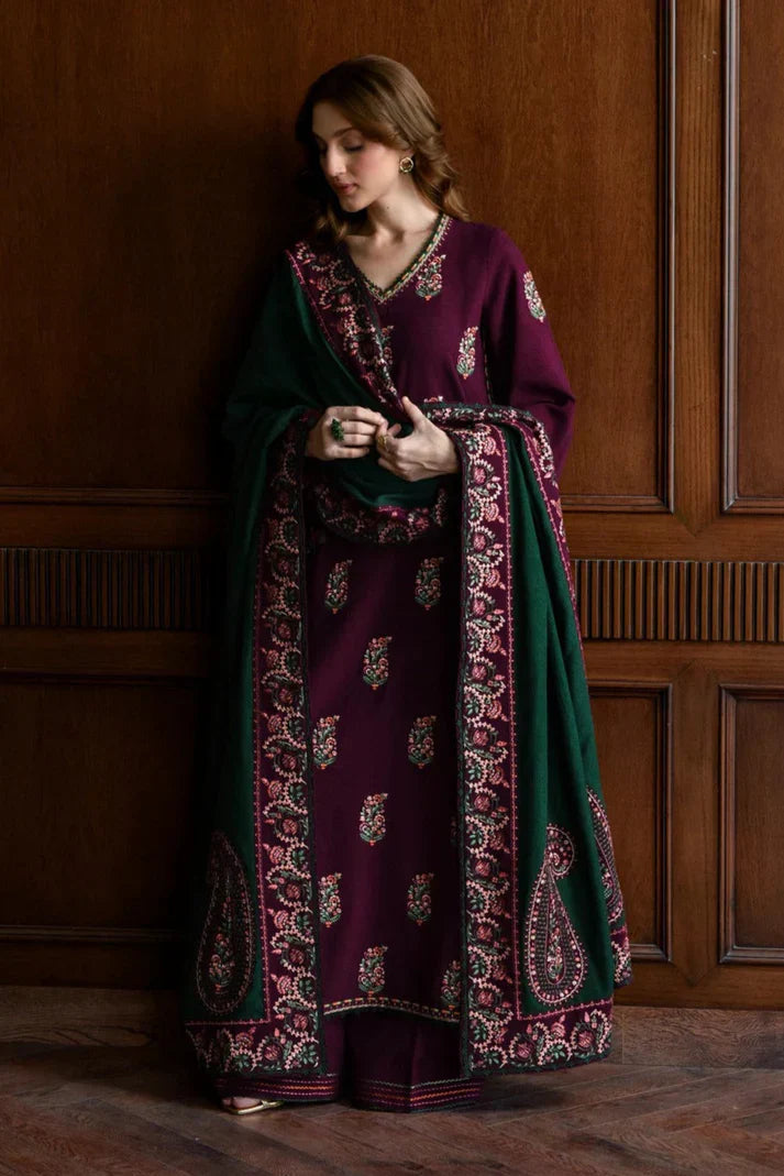 Embroidered Lawn Unstitched 3PC Set | SS-5168